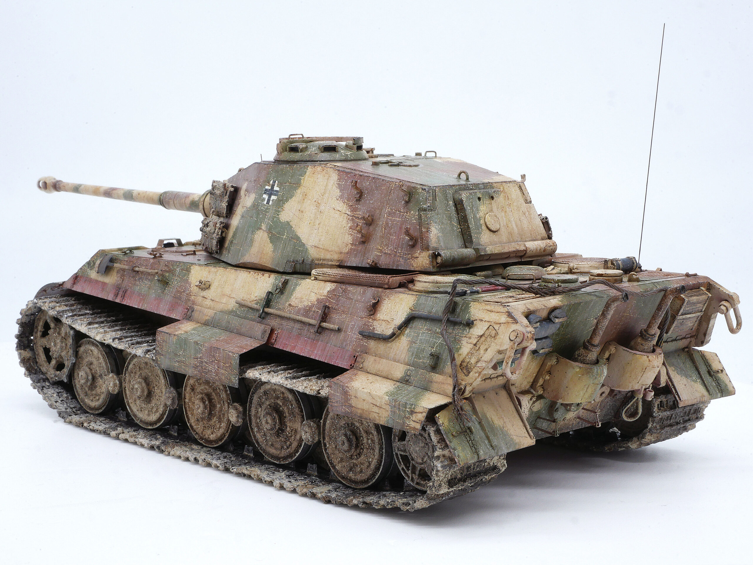 コンバット チョロQ】183☆KING-TIGER GERMAN TANK☆NO.C-14☆サンド 