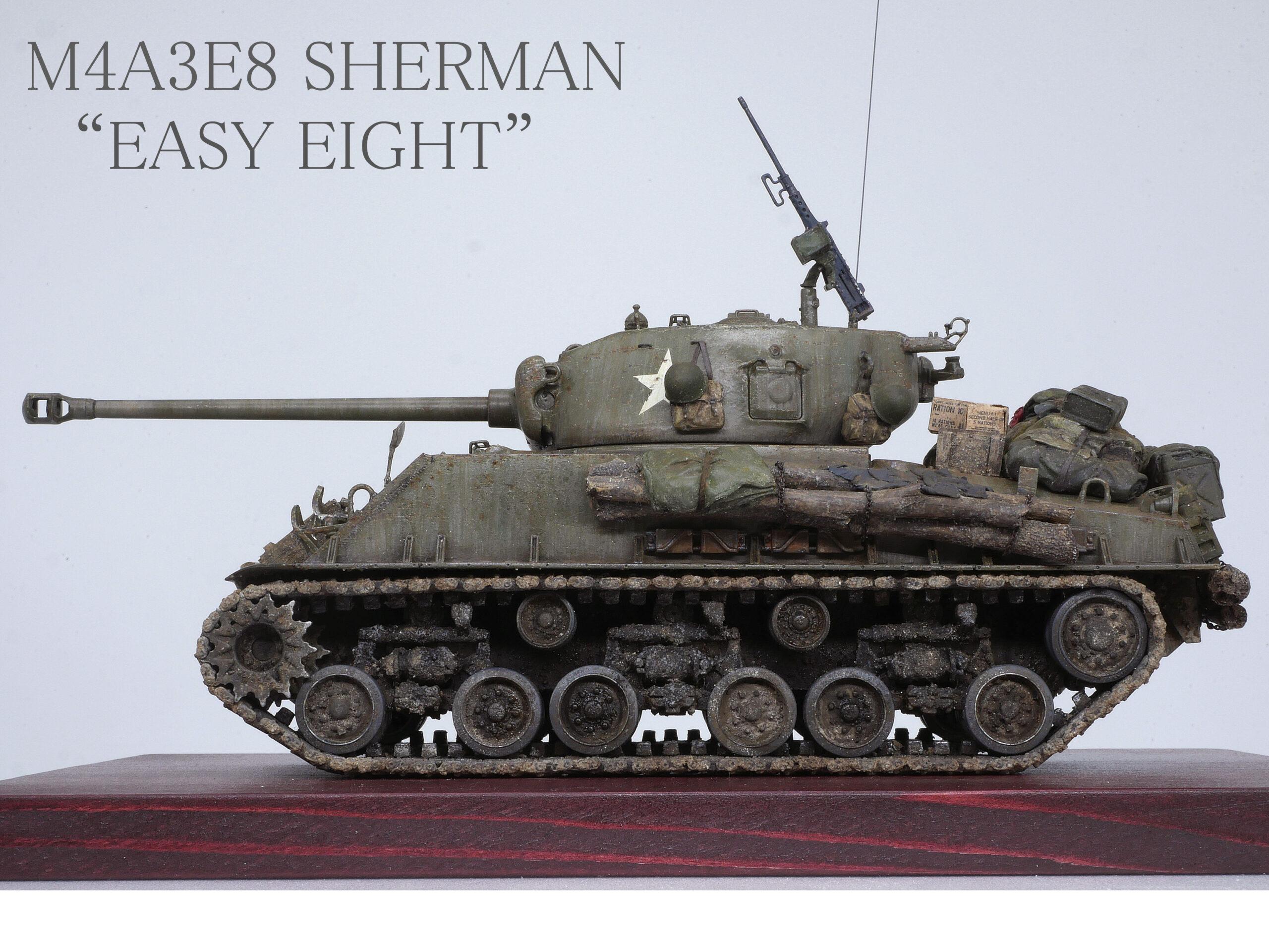【純正正規】1/35 完成品 ライフィールド M4A3E8 シャーマン イージーエイト RyeFieldModel SHERMAN EASY EIGHT プラモデル スケールモデル M4 戦車 完成品